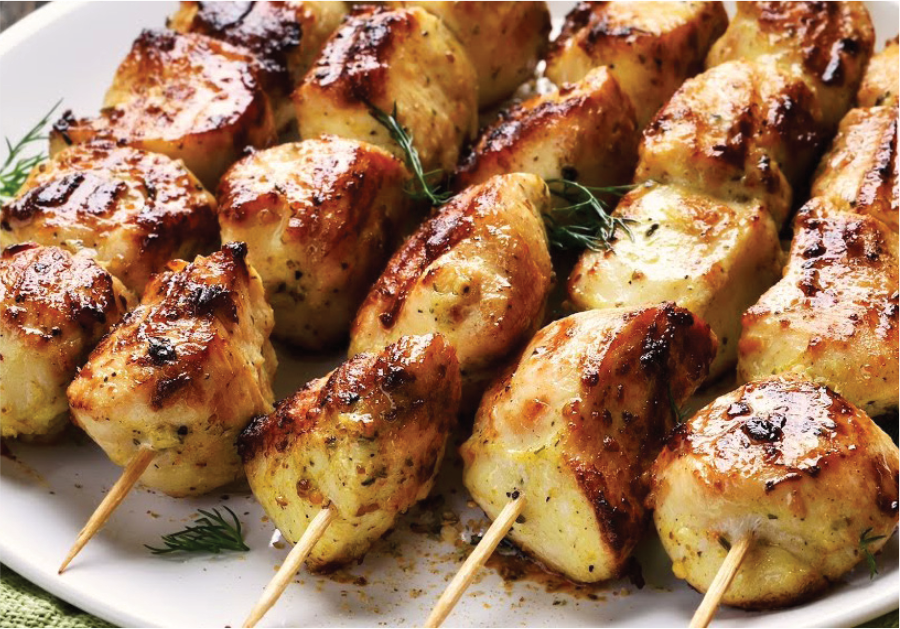 Chicken kabobs